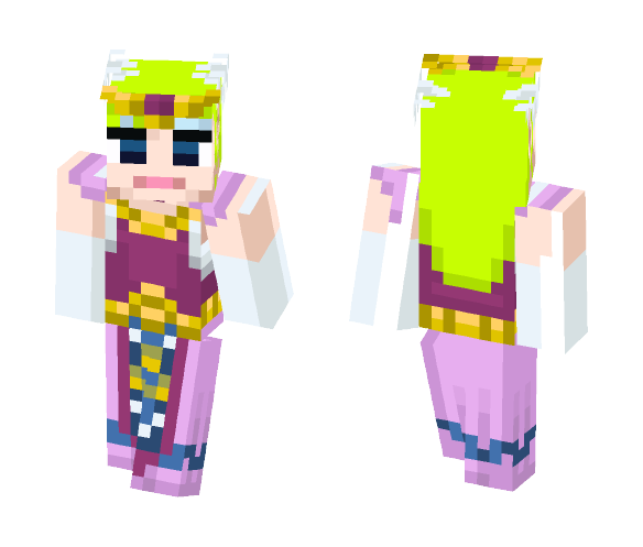 Wind Waker Zelda - Female Minecraft Skins - image 1