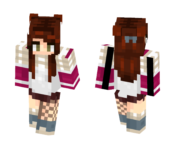 Download Free just chillin Skin for Minecraft image 1 just chillin - Female Minecraft Skins - image 1