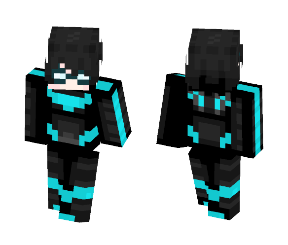 Nightwing - Male Minecraft Skins - image 1