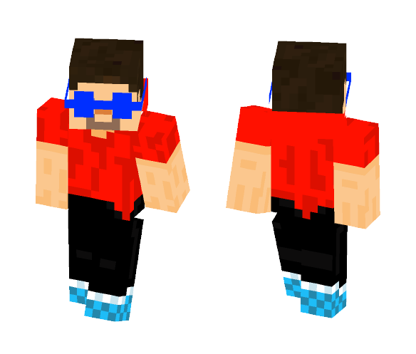 Trendy Steve - Male Minecraft Skins - image 1
