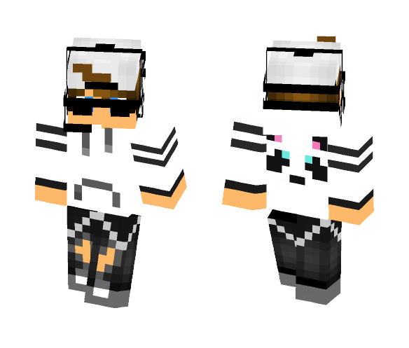 Gamer Cool - Male Minecraft Skins - image 1