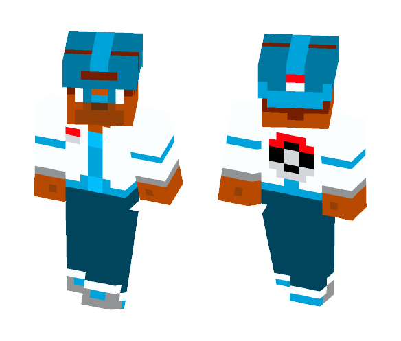Nroy(Pokemon trainer) - Male Minecraft Skins - image 1