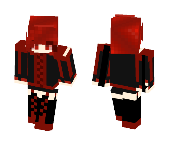 She'll Let It All Burn Into Nothing - Female Minecraft Skins - image 1