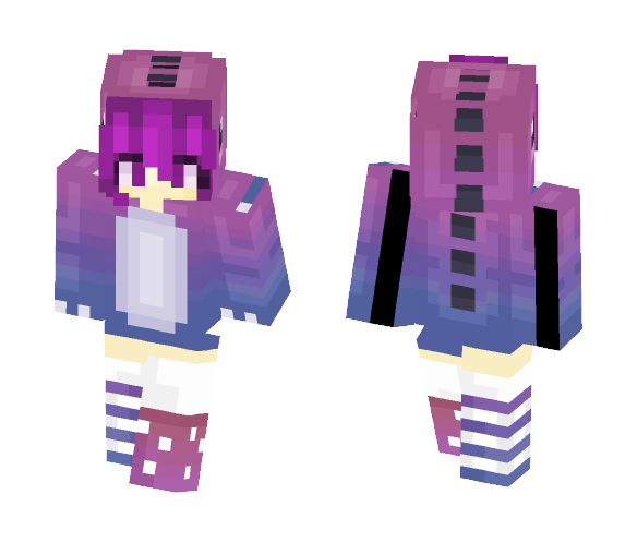 Dino Onesie - Female Minecraft Skins - image 1