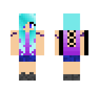 Cute Blue Girl
