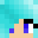 Cute Blue Girl - Cute Girls Minecraft Skins - image 3