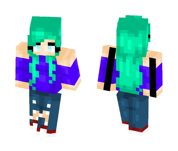 ???? First skin ➖ Venus Archer - Female Minecraft Skins - image 1