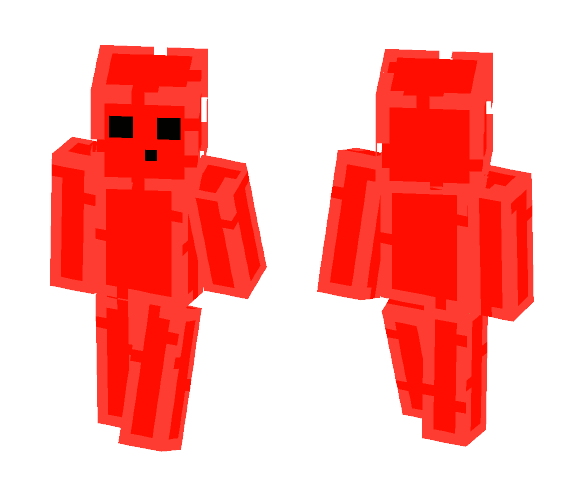 Red Slime 64x64 - Male Minecraft Skins - image 1