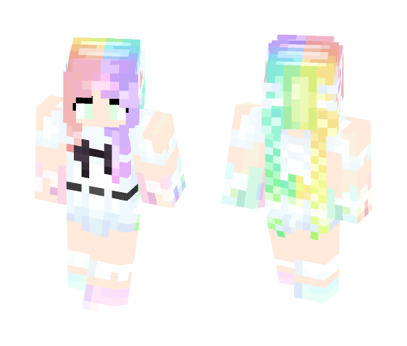 To Candyland We Go // Unixue - Female Minecraft Skins - image 1