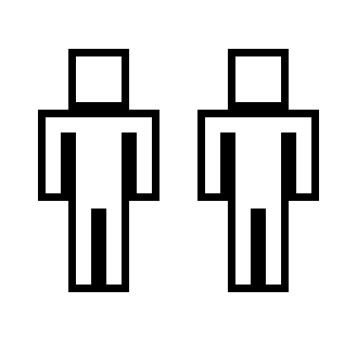 The Man on The Restroom Door
