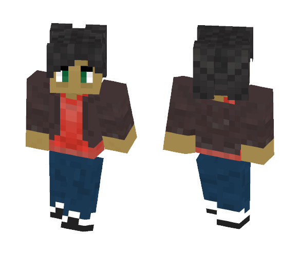 Leather Jacket - Female Minecraft Skins - image 1