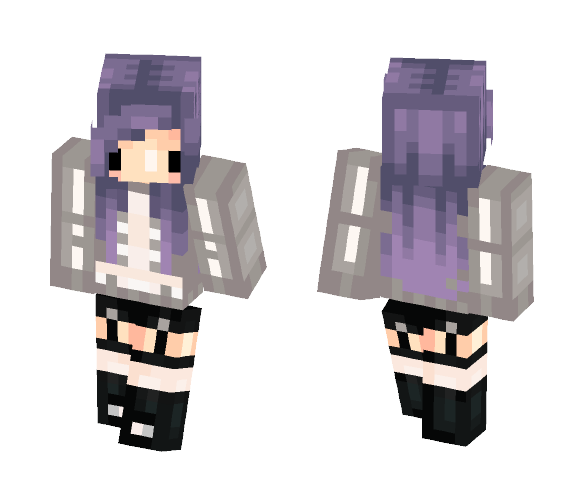 ♡ Skelly Sweater ♡ - Female Minecraft Skins - image 1