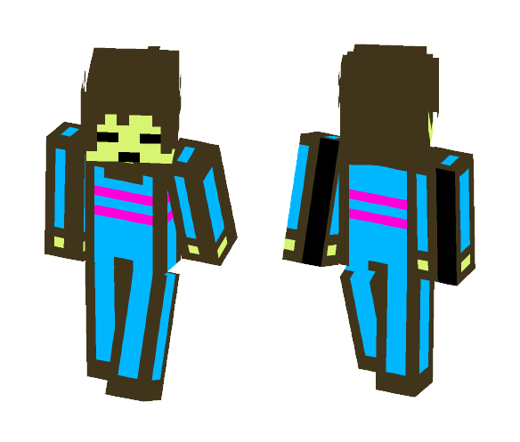 Frisk - Undertale - Interchangeable Minecraft Skins - image 1