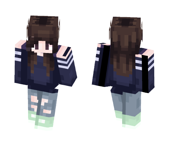 this skin reminds me of me - Female Minecraft Skins - image 1