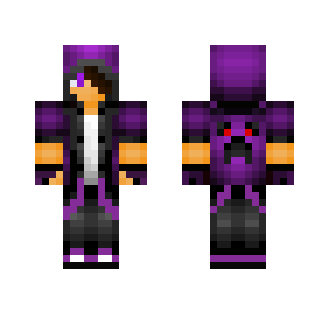 Purple Hoodie Boy