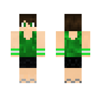 Green Tank Top Boy