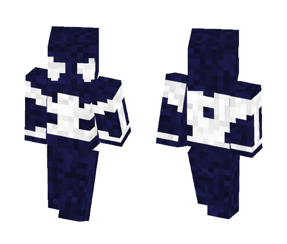 Symbiote Spiderman (My Version) - Comics Minecraft Skins - image 1
