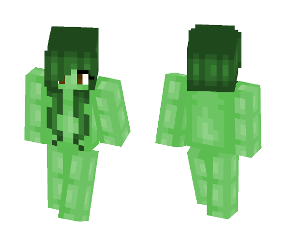 Little Miss Alien - Female Minecraft Skins - image 1