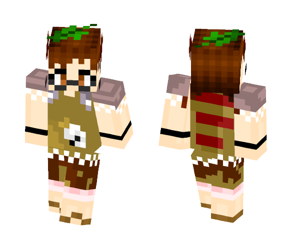 Download Free Mamizou Futatsuiwa Skin for Minecraft image 1 Mamizou Futatsuiwa - Female Minecraft Skins - image 1