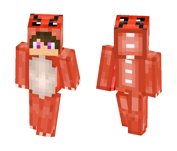Shrimp Costume Skin - Male Minecraft Skins - image 1
