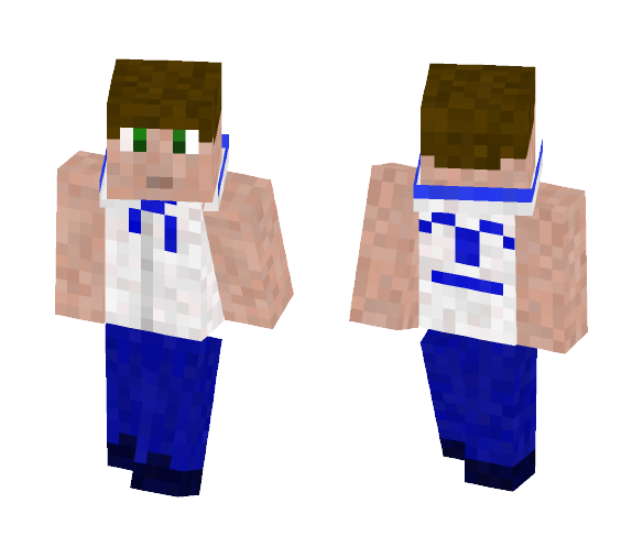 [One Piece]Marine - Male Minecraft Skins - image 1