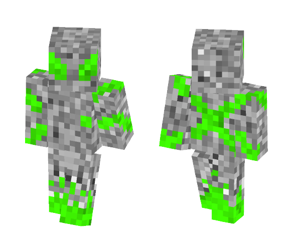 Infected Alien - Male Minecraft Skins - image 1
