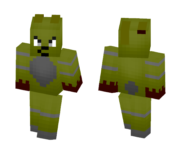 fnaf springtrap - Male Minecraft Skins - image 1