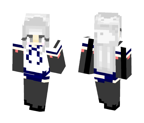 Megami Saiko Yandere Sim. - Female Minecraft Skins - image 1