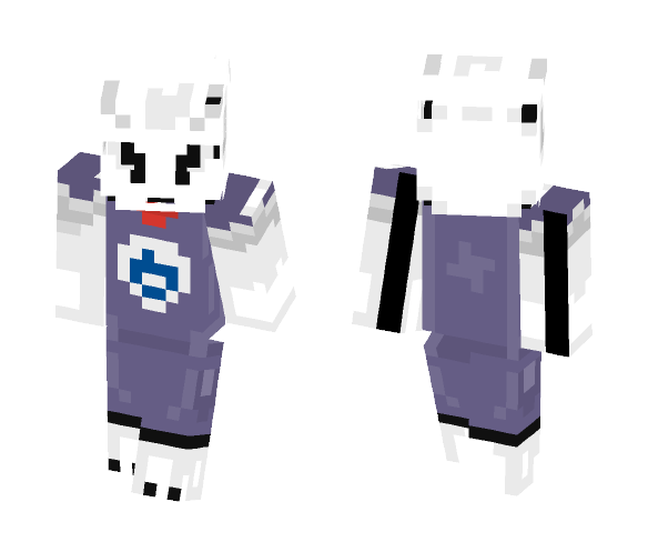 Download Free Asriel Dreemurr Skin for Minecraft image 1 Asriel Dreemurr - Male Minecraft Skins - image 1