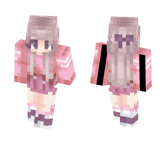 Download Free Valentine Skin for Minecraft image 1 Valentine - Female Minecraft Skins - image 1