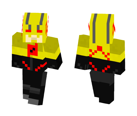Reverse Flash | CW | eobard thawne - Comics Minecraft Skins - image 1