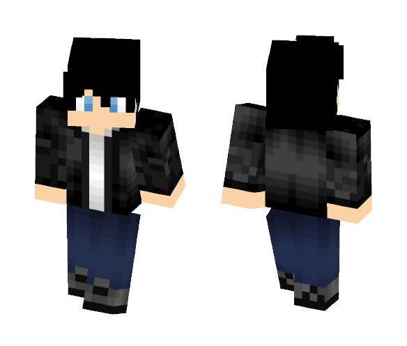 Leather Jacket Guy - Male Minecraft Skins - image 1