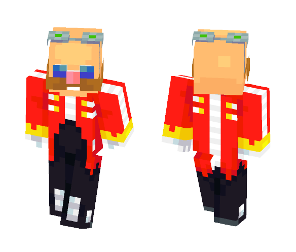 Dr. Ivo "Eggman" Robotnik - Male Minecraft Skins - image 1