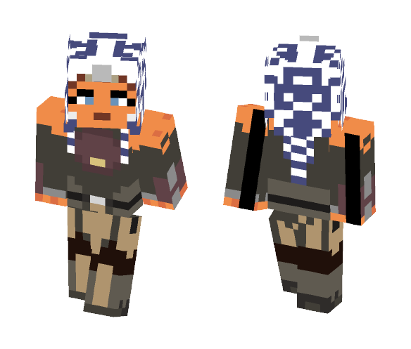 Ahsoka Tano (Rebels) - Female Minecraft Skins - image 1