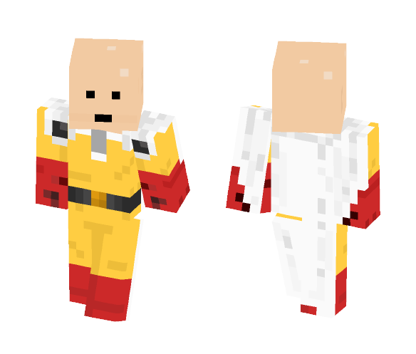 Saitama - One Punch Man - Male Minecraft Skins - image 1