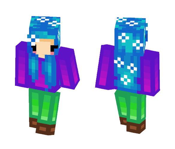 Seaking Ocean - Female Minecraft Skins - image 1
