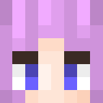 Purple Haired Anime Girl - Anime Minecraft Skins - image 3