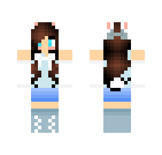 Fancy tomboy bunny version - Female Minecraft Skins - image 2