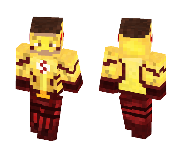 CW's Kid Flash - Comics Minecraft Skins - image 1