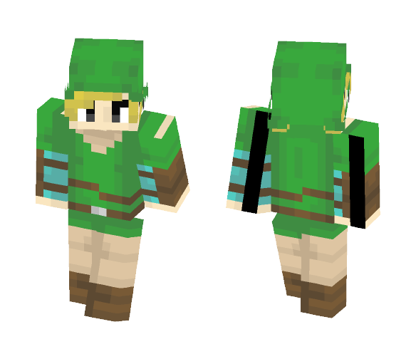 Download Free Link (Legend of zelda) Skin for Minecraft image 1 Link (Legend of zelda) - Male Minecraft Skins - image 1