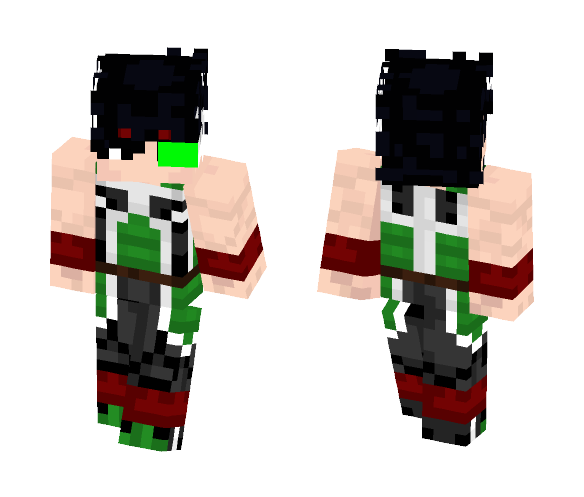 Bardock Father of Goku - Male Minecraft Skins - image 1