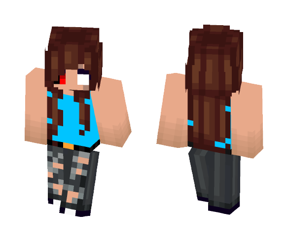 Herobette Ghoul // Herobette - Female Minecraft Skins - image 1