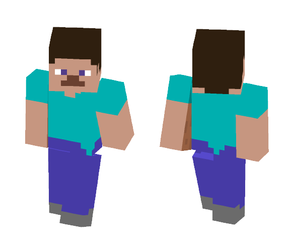 Simple Steve - Male Minecraft Skins - image 1