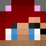 Download Free White and Gray Cat Girl Skin for Minecraft image 3 White and Gray Cat Girl - Cat Minecraft Skins - image 3