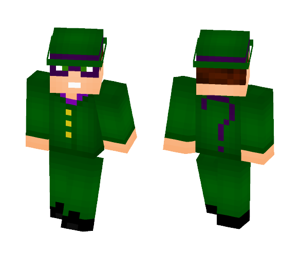 The Riddler - Male Minecraft Skins - image 1