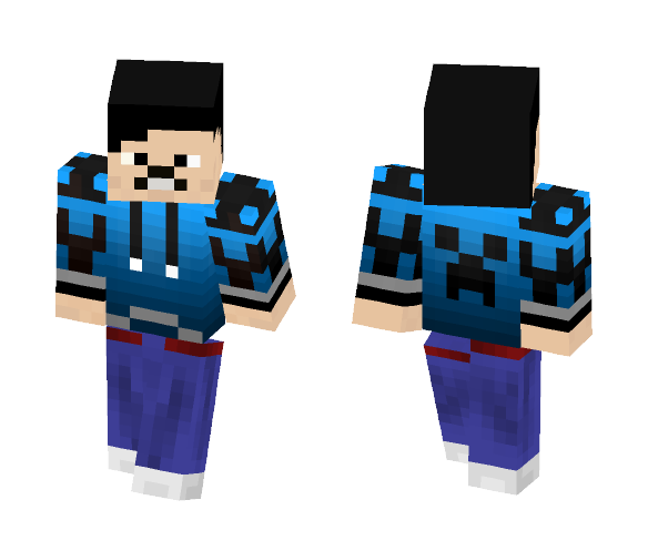 Cool mustache guy - Male Minecraft Skins - image 1