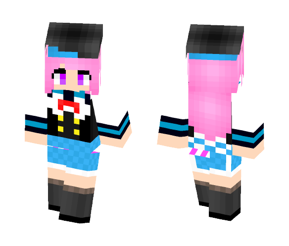 (Sakura Angels) Hikari School - Female Minecraft Skins - image 1