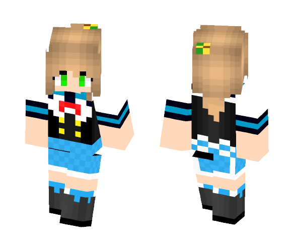 (Sakura Angels) Sayaka school - Female Minecraft Skins - image 1
