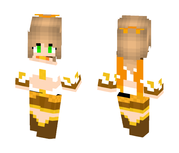 Download Free (Sakura Angels) Sayaka Skin for Minecraft image 1 (Sakura Angels) Sayaka - Female Minecraft Skins - image 1