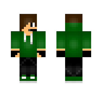 Green Hoodie Boy